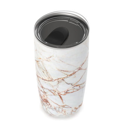 Product image of Calacatta Gold Tumbler - Stainless Steel S'well Water Bottle