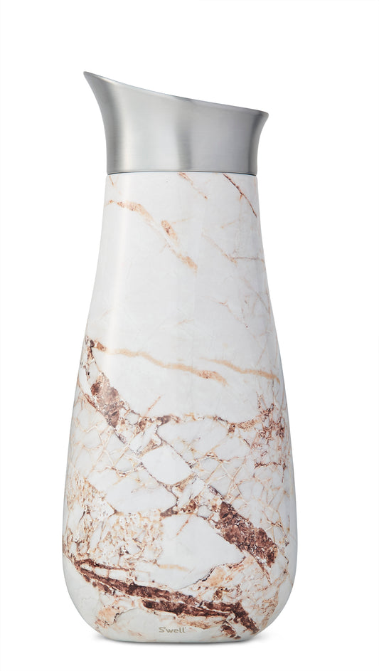 Product image of Calacatta Gold Carafe - Stainless Steel S'well Water Bottle