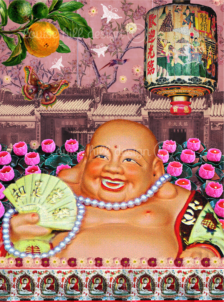 Happy Laughing Buddha Artwork