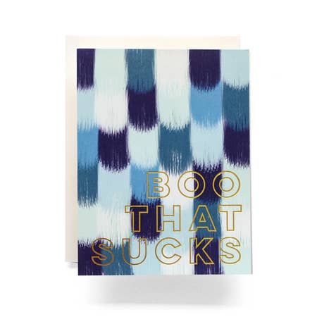 " Boo That Sucks " Card