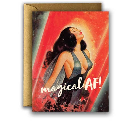 " Magical AF " Card