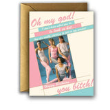 " 80's Girls " Card