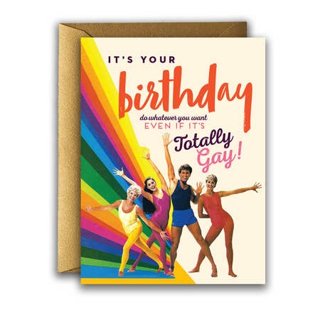 " Birthday Gay " Card