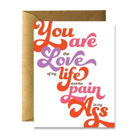 " Love Of My Life " Card