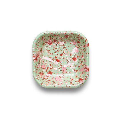 Enamel Square Plate (Multiple Styles)