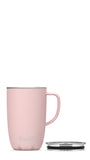 Pink Topaz Mug with Handle - Stainless Steel S'well Water Bottle