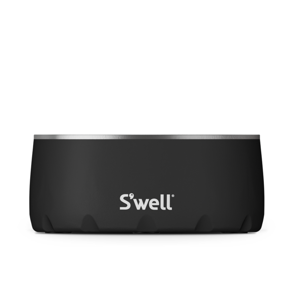 Onyx - Stainless Steel S'well Dog Bowl