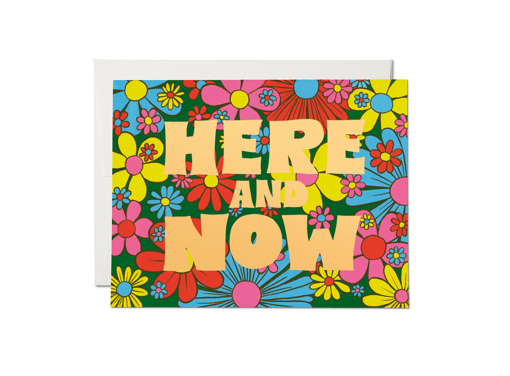 " Here and Now " Card
