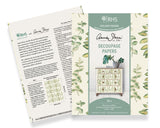 RHS Decoupage Paper Mint