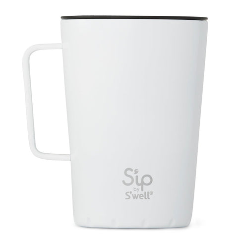 Flat White - Stainless Steel S'ip Takeaway Mug
