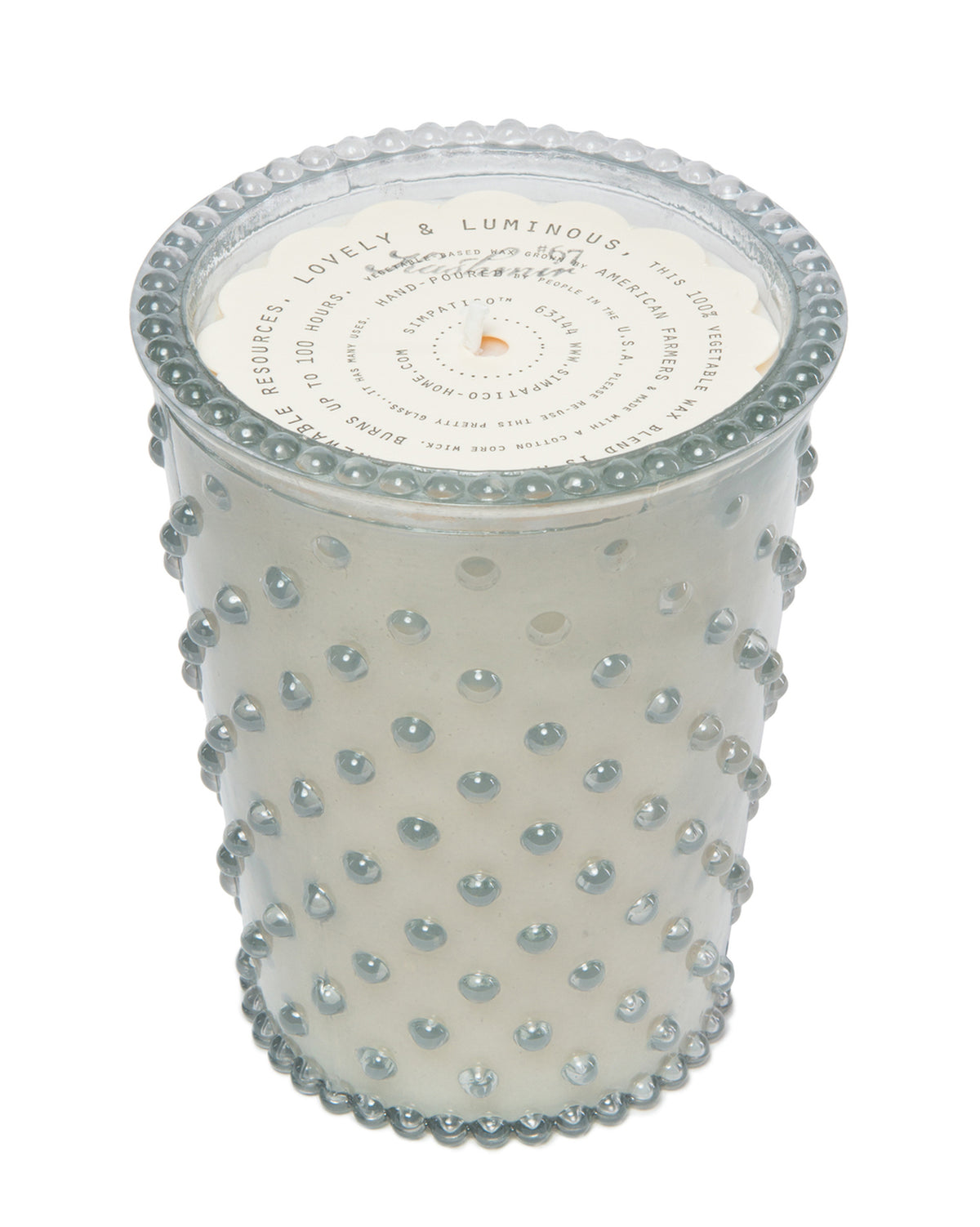 Hobnail Candle (16oz) - Thorn and Burrow