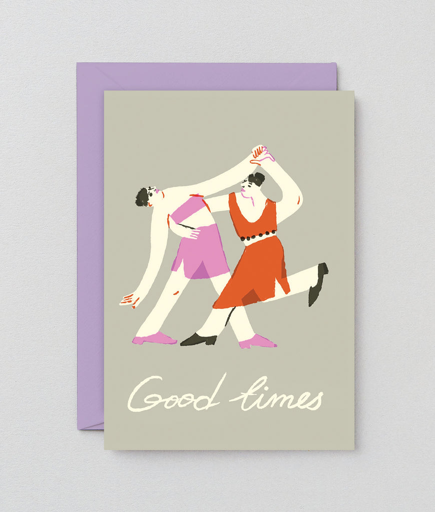 " Good Times Dancers " Card