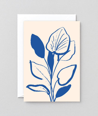 " Lily Study " Card
