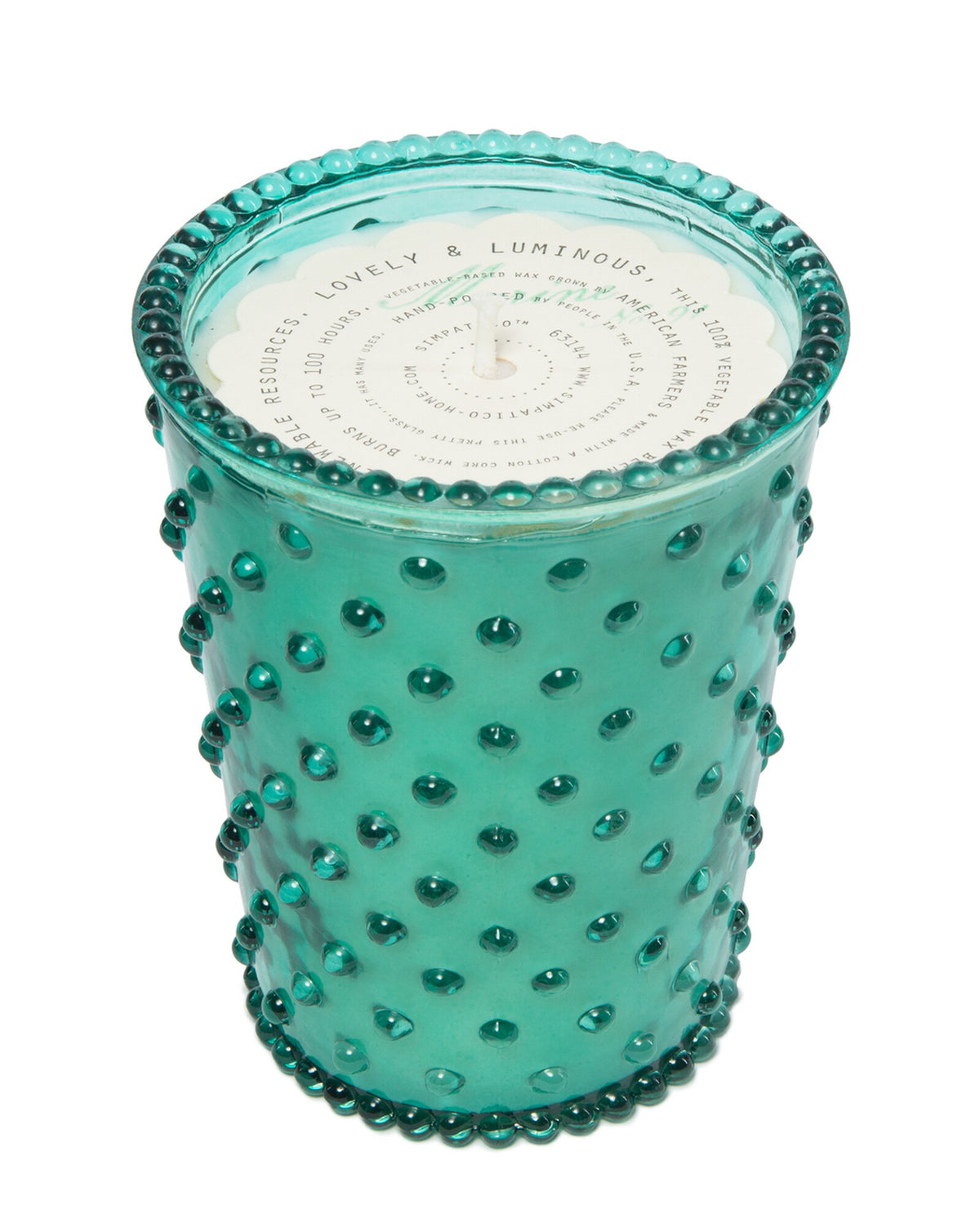Hobnail Candle (16oz) - Thorn and Burrow