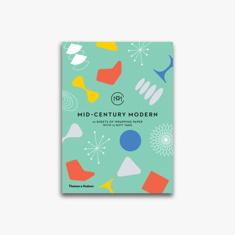 Mid-Century Modern Gift Wrap Book