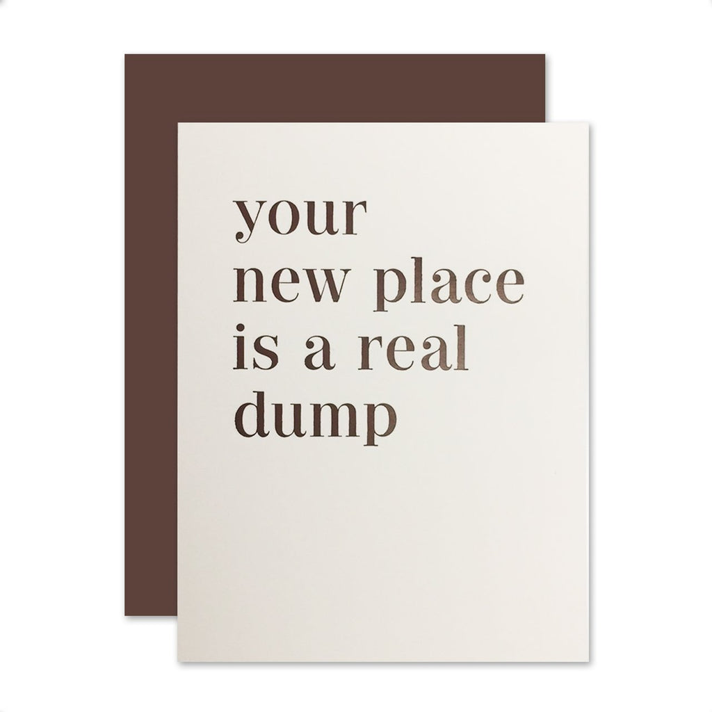" REAL DUMP " Card