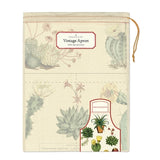 " Succulents Vintage " Apron