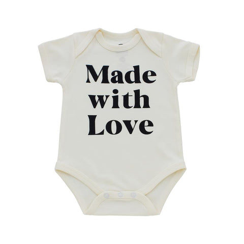 Made With Love Baby Onesie