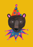 Magical Party Bear Art Print