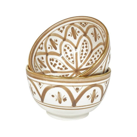 Ceramic Zwak Gold Bowl (Multiple Styles)