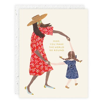 " Little Girl " Greeting Card