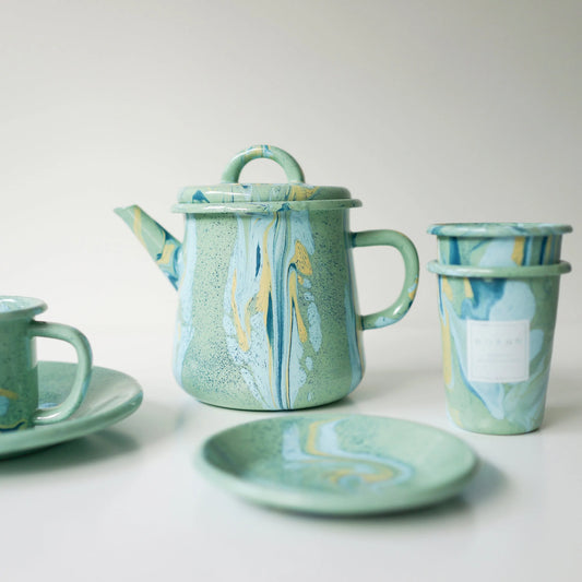 Product image of Marble Tea Pot (Multiple Colors)