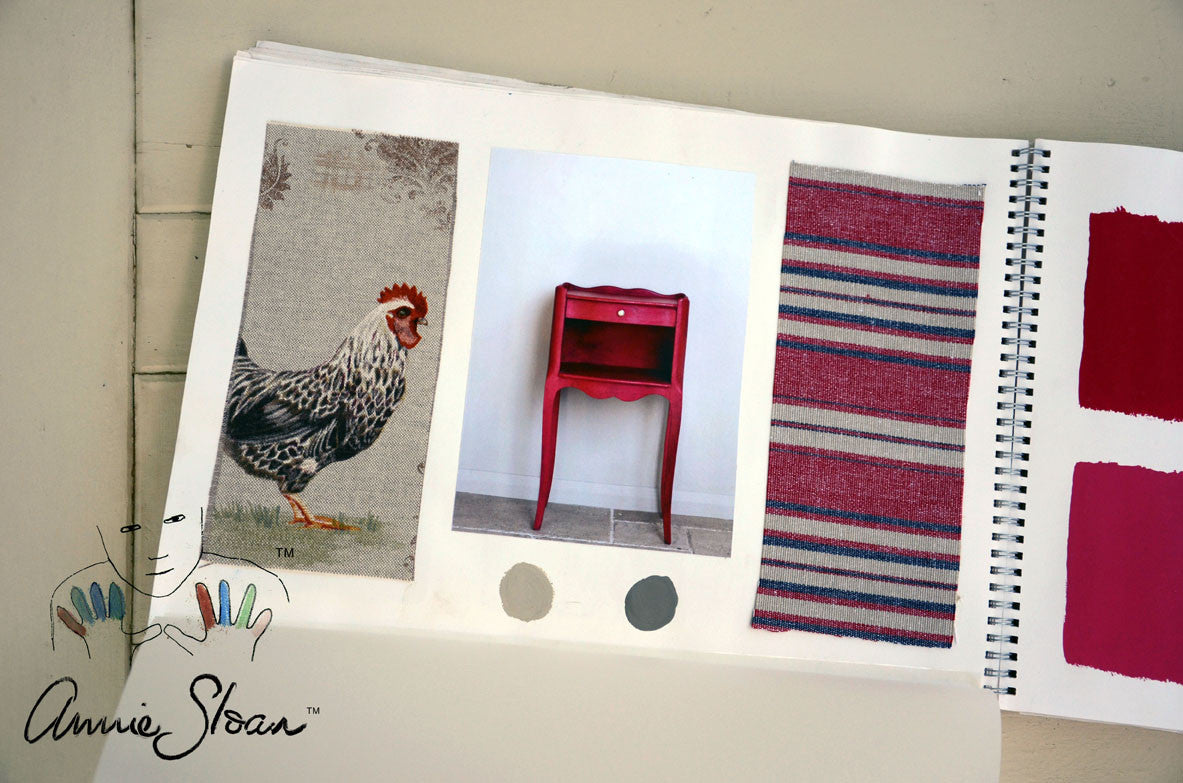 Burgundy Annie Sloan Chalk Paint® - Thorn and Burrow