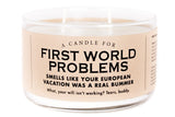 Statement Candle