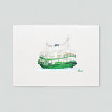 " Star Ferry "  set of 6 cards