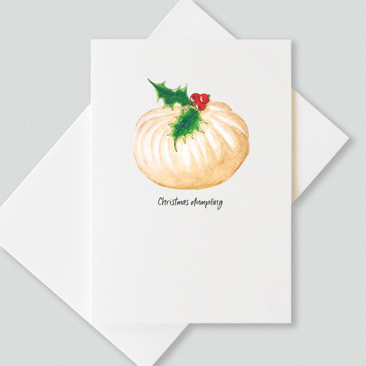 " Christmas Dumpling " card