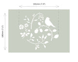 Countryside Bird - Annie Sloan Stencil