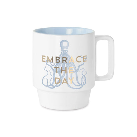Embrace The Day Octopus Ceramic Mug