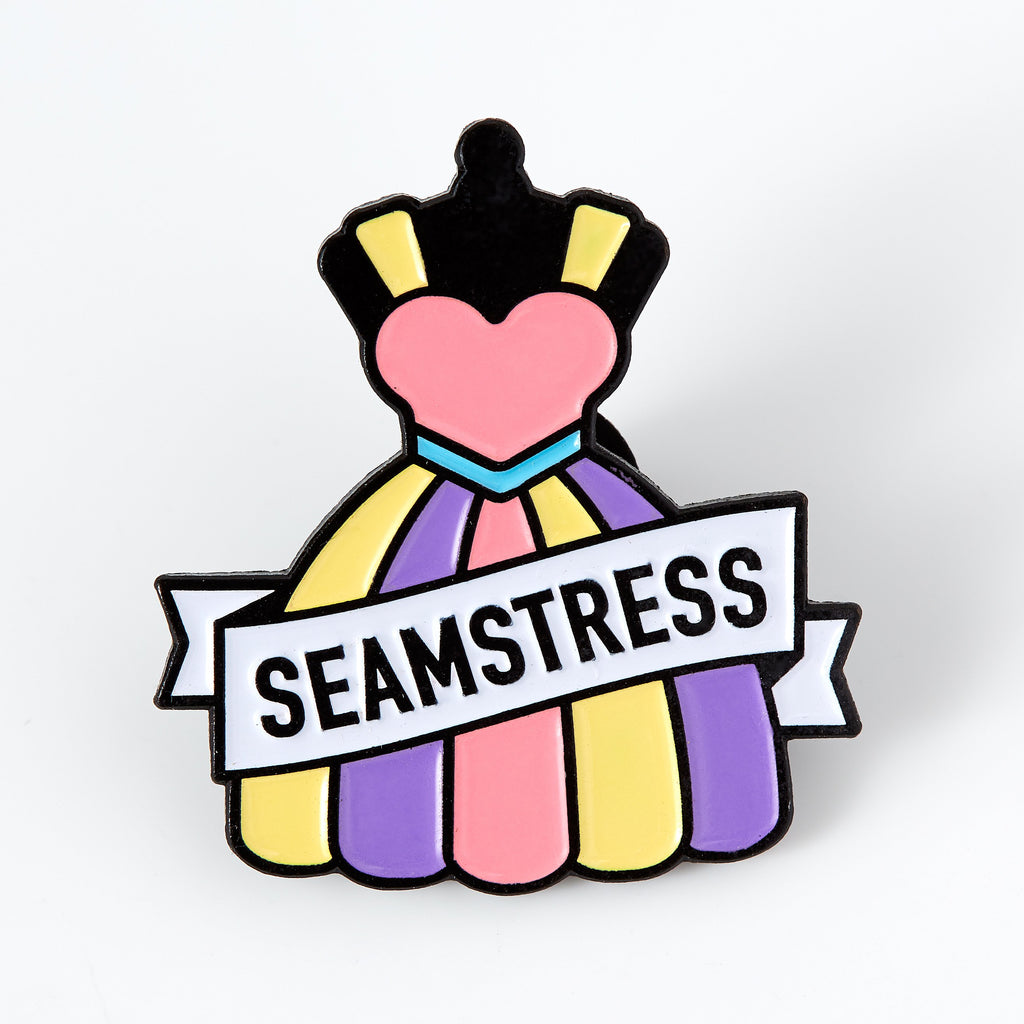 " Seamstress " Enamel Pin