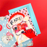 " Be Nice Christmas " Card