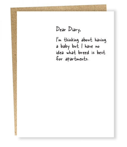 " Breed " Card