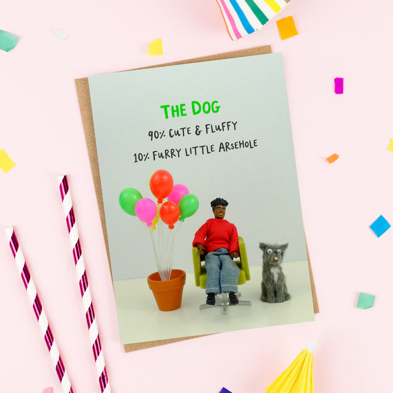 " The Dog " Greeting Card