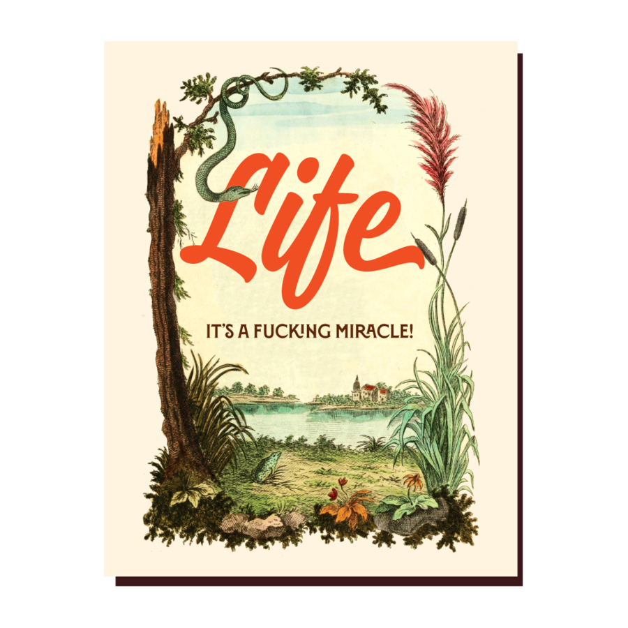 " Life " Card