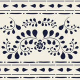 Faux Bone Inlay - Annie Sloan Stencil