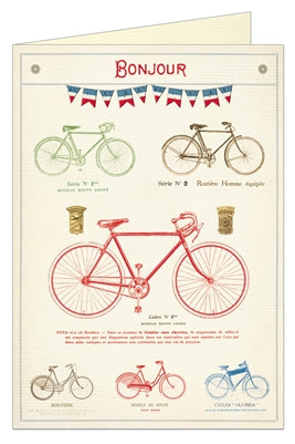 " Bicycles " Card