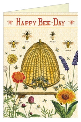 " Happy Bee-Day " Card