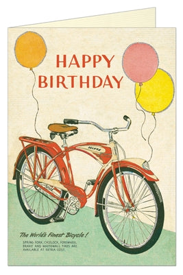 " Birthday Bicycle " Card