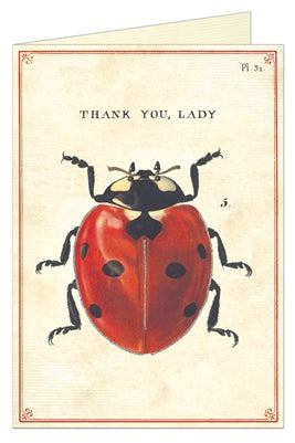 " Thank You Lady " Card