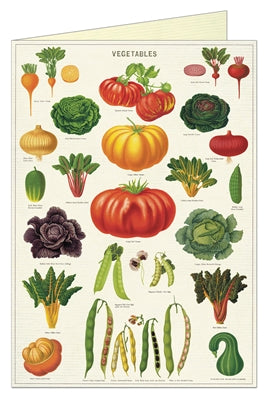 " Vegetable Garden " Card
