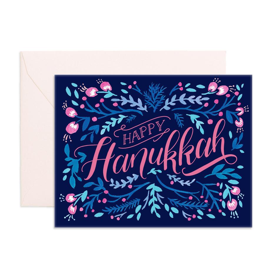 " Happy Hanukkah " Greeting Card
