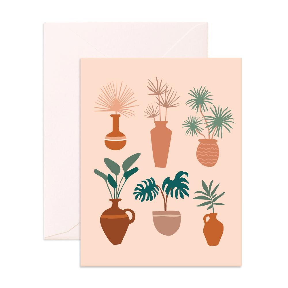 " Muse Vases " Card