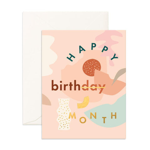 " Birthday Month " Card
