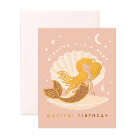 " Magical Mermaid " Card