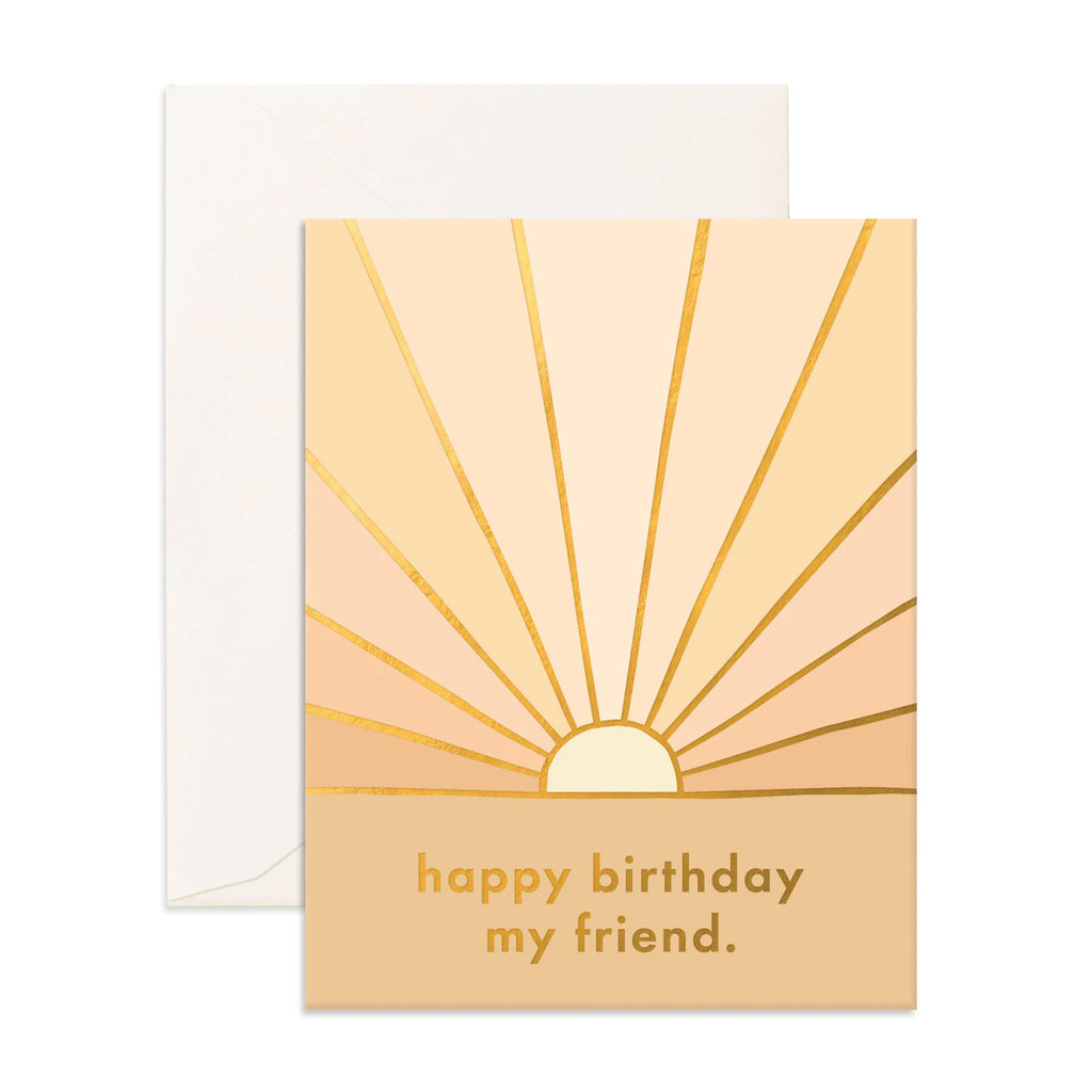 BIRTHDAY " Sunbeam " Card