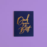 " Dad You're The Best" Card Greeting Cards - Thorn and Burrow