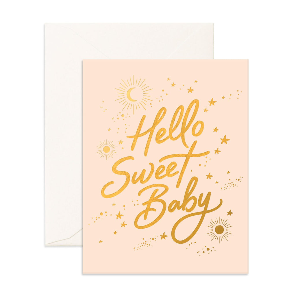 " Hello Sweet Baby " Card
